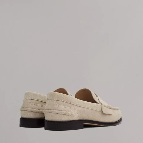 Women's Rag & Bone Carter Loafer Size 37/7 Light Sand Suede NWT fits like 7.5 - Picture 3 of 13